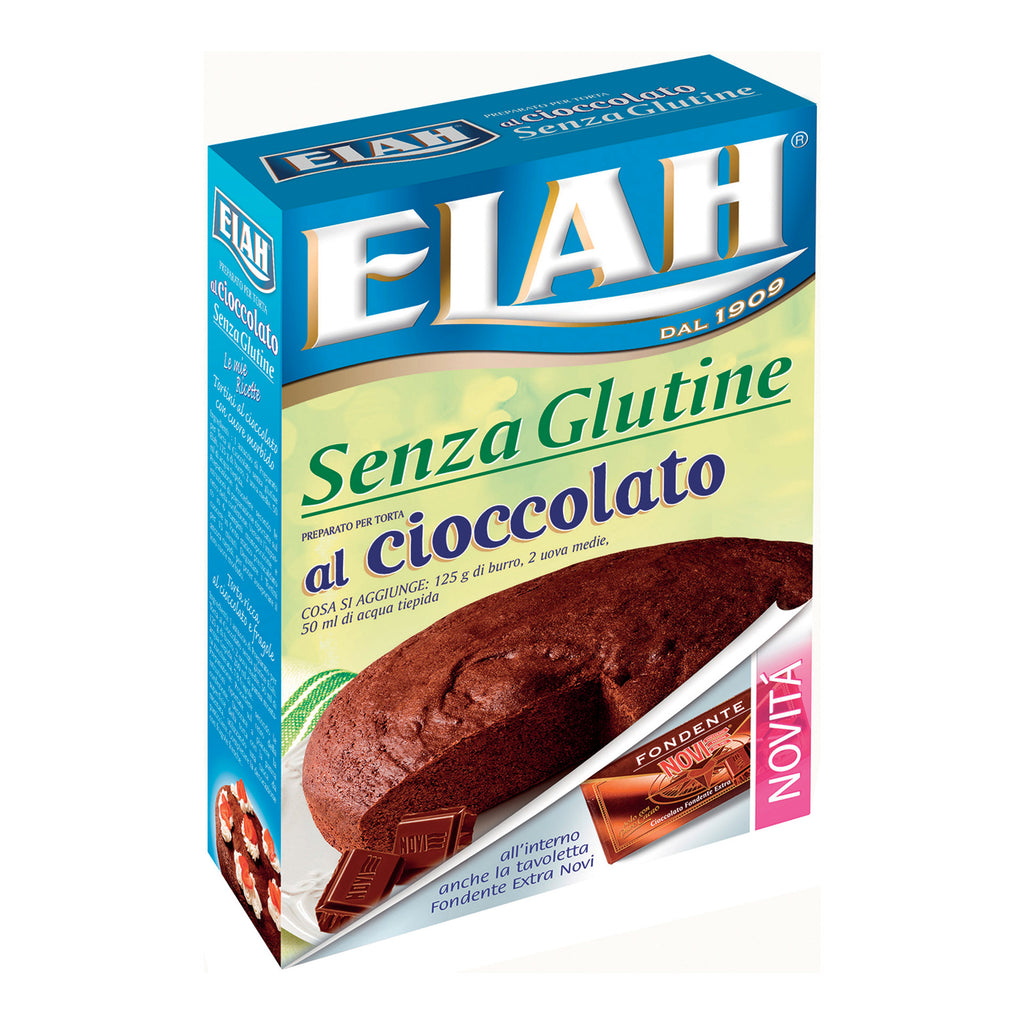 Preparato per Torta Al Cioccolato Senza Glutine – Elah Dufour Novi e-Shop