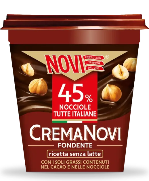 Vasetto di Crema Novi Fondente da 200 g